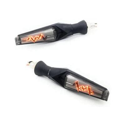 Heartbeat Pulse Indicator Yellow Blue Bike Indicator Front, Rear LED I ...
