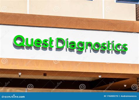 Feb 25, 2020 Santa Clara / CA / USA - Quest Diagnostics Logo at One of ...