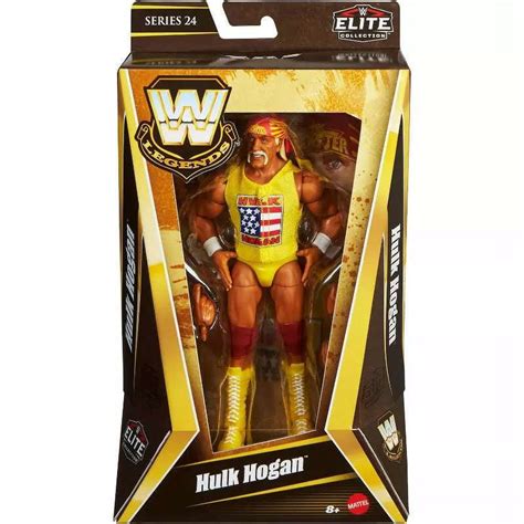 WWE Wrestling Elite Collection Legends Series 24 Hulk Hogan Action ...