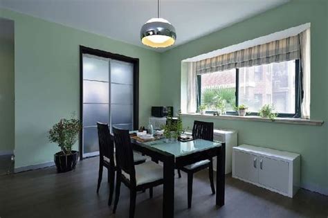 混搭风格客厅绿色家具装修图 – 设计本装修效果图