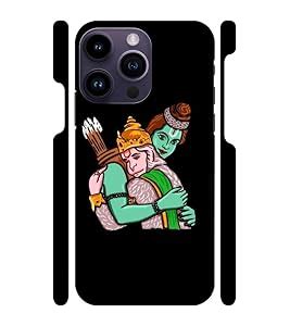 The Rocket Designer Lord Ram with Hanuman Printed Hard Back Case Cover ...