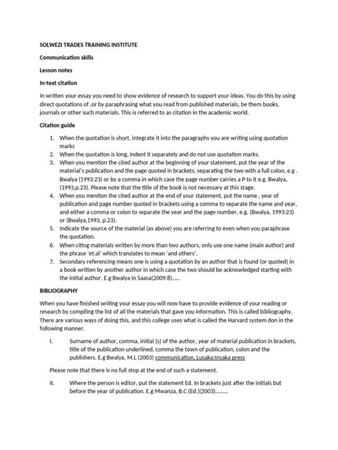 Image result for How to Do In-Text Citations