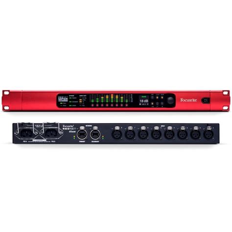 Buy Focusrite RedNet MP8R 8-Channel Remote-Controlled Mic Pre and A/D ...