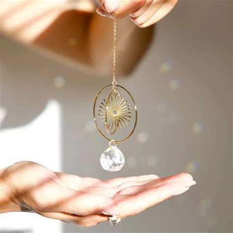 Attrape soleil Bliss - Cristal lumière - Suncatcher