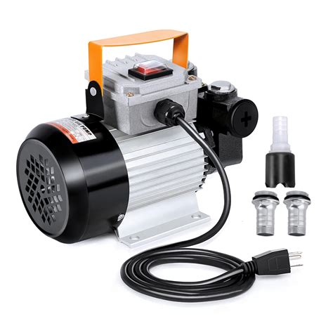 16GPM 550W 110V AC Oil Transfer Pump Self Priming Electric Fuel Pump ...