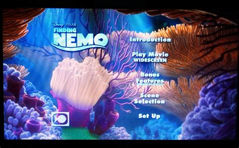 Image result for Procurando Nemo DVD Menu