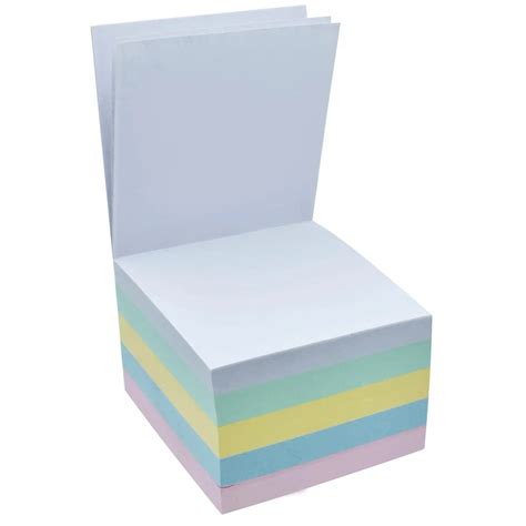 Pastel Colour Paper Cube Pad 250 Sheets 3x3 Inch – Inkarto