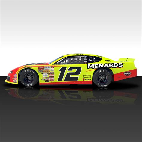 Ryan Blaney Menards/Jack Links #12 by Colton Loomis - Trading Paints