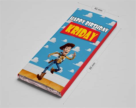 Toy Story Theme Home Made Chocolate Return Gifts | Return Gift – Party ...