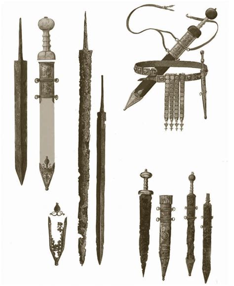 Weapons Used - Ancient roman military