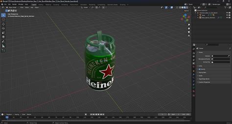 3D Heiniken Beer 5 Liter Barrel model | 3D Molier International