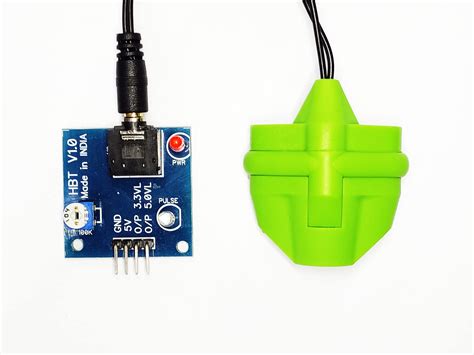 Green Easy Pulse Sensor Heart Beat Sensor HRM2511E | Robodo
