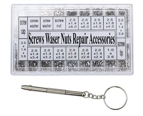 DIY Crafts Pack Of 1 Kit 1000x1, Multi, Micro Screws Set for Gadgets ...