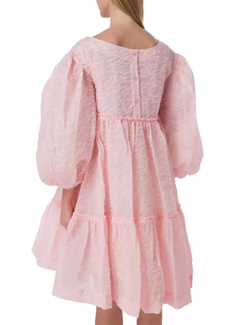Simone Rocha Embellished Neckline Bow Detail Mini Dress | THAT