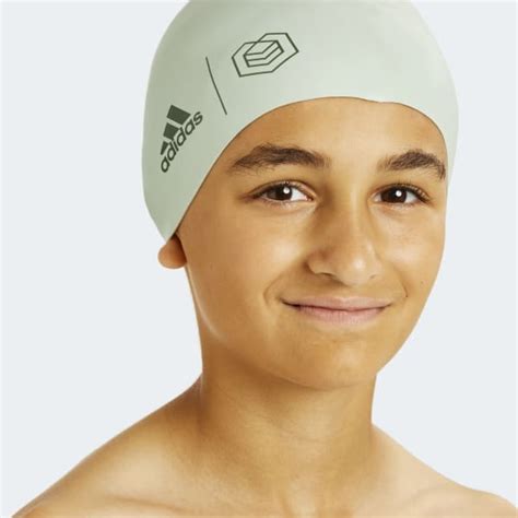 adidas SOUL CAP Junior Regular Cap - Green | Kids' Swim