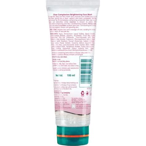 Himalaya Clear Complexion Whitening Face Wash, 100ml Price, Uses, Side ...
