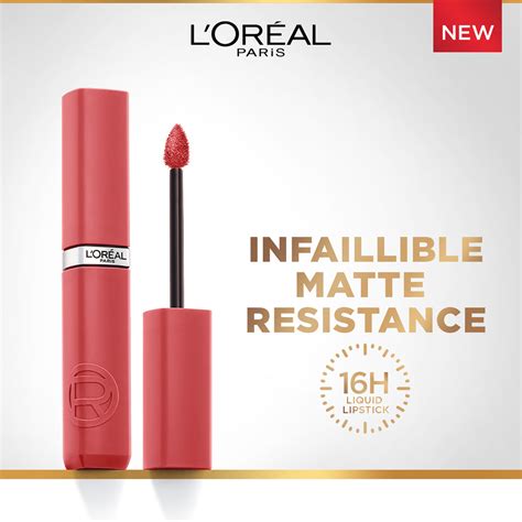 Lâ€™OrÃ©al Paris Infallible Matte Resistance Liquid Lipstick, Shopping ...