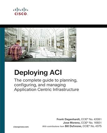 Deploying ACI: The complete guide to planning, configuring, and ...