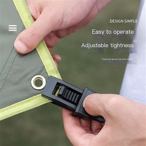 Ealthsn Adjustable Heavy Duty Lock Grip for Tarp & Shade India | Ubuy