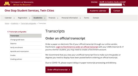 Image result for How to Request Transcript On Parchment