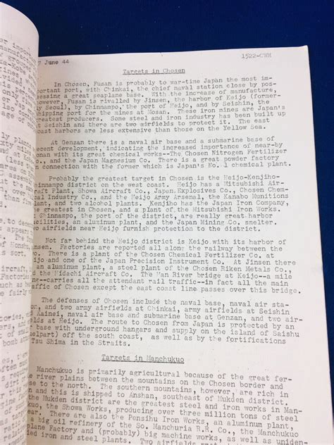 Original 1944 WWII Japan Invasion Map Plans Targets US Navy Pilot Naval ...