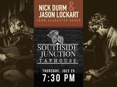 Nick Durm & Jason Lockart from Alabaster Boxer LIVE! , 101 South Court ...