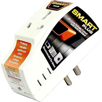Smart Plug High Low Voltage Cutout/Protector rated @ 16Amp with Surge ...