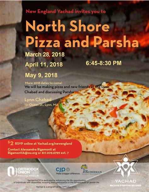 North Shore Pizza and Parsha | New England