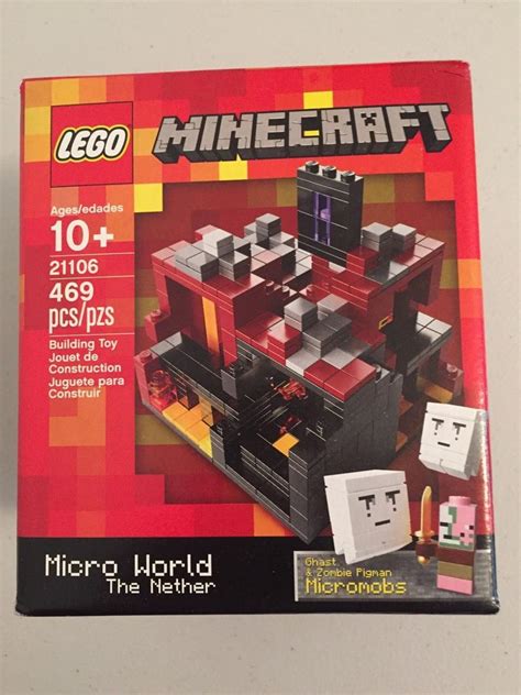 Image result for LEGO Minecraft Micro World Nether