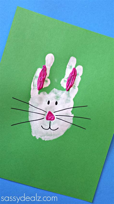 Art And Craft Bunny Bunny Crafts Diy Easter Make Kids Easy Preschool ...