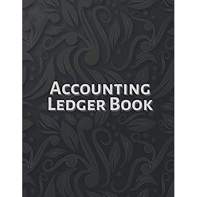Buy Accounting Ledger Book: Basic and Simple for Bookkeeping, Portable ...