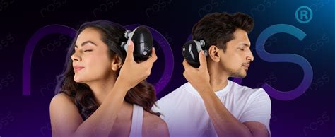 Ross Rechargeable Electric Scalp Massager for Hair Growth & Stress ...