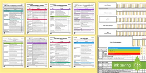 CfE First Tracking and Assessment Bumper Planning Pack