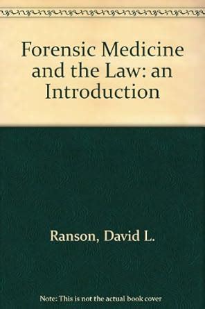 Buy Forensic Medicine and the Law: an Introduction Book Online at Low ...