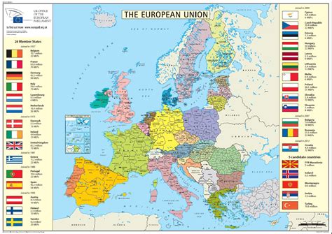 28 Member States Of The European Union