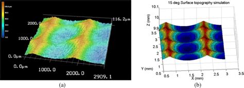 Topography Simulator and Process Simulator 的图像结果
