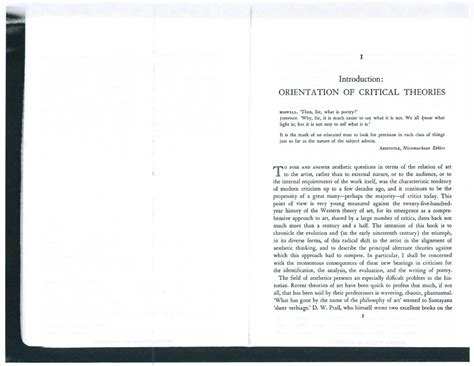 Abrams orientation of critical theories - Masters of English - Studocu