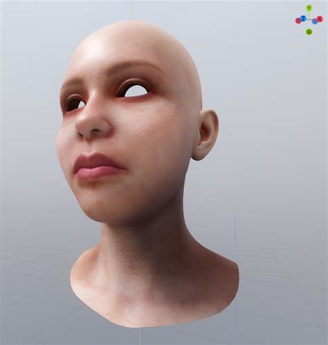 Skin and baked textures updated. : r/godot