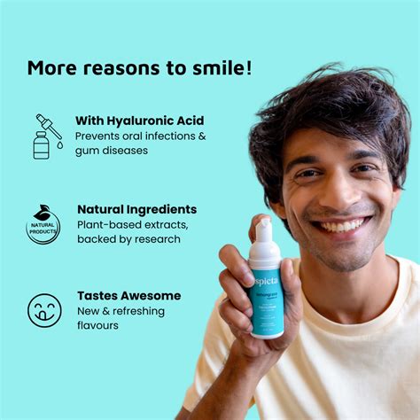 Spicta Lemongrass Mint Tooth Foam | SLS free | Alcohol Free