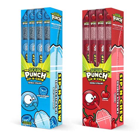 Sour Punch Releases New Candy Straws and Not-Sour Bites