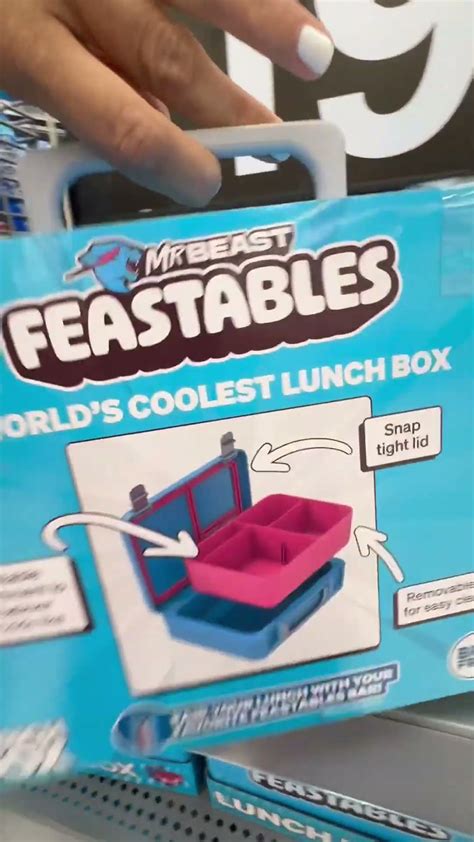 Mr. Beast Feastables Lunch Box #mrbeast #feastables #walmart - YouTube