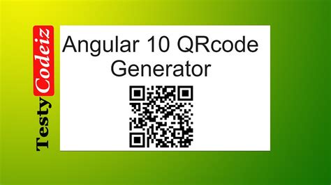 Image result for Angular and Spring Boot QR Code Generator