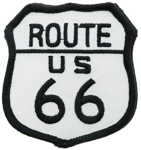 Route 66 US Road Sign 2.5 Inch Patch PPM8394 : Amazon.in: Home & Kitchen