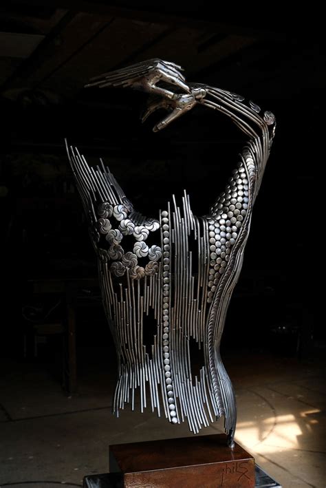Danser La Vie, Sculpture by Phils | ArtMajeur | Metal art, Metal ...