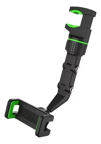 Soporte Celular Gancho 360 Giratorio Ajustable Retrovisor | MercadoLibre