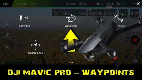 Image result for How to Program Waypoints On Mavic Pro
