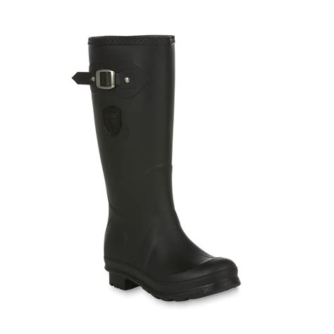 EAN 7509278123204 - Women's Adelyn Black Rain Boot | upcitemdb.com