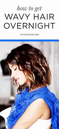 How To Style Curly Hair Overnight by How To Get Wavy Hair Overnight 3 Tricks You T Tried How To Style Curly Hair Overnight