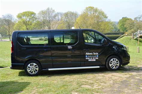 Abbots Taxis | Our fleet of 8 seater vehicles