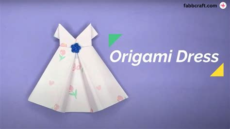 Image result for Origami Dress Tutorial